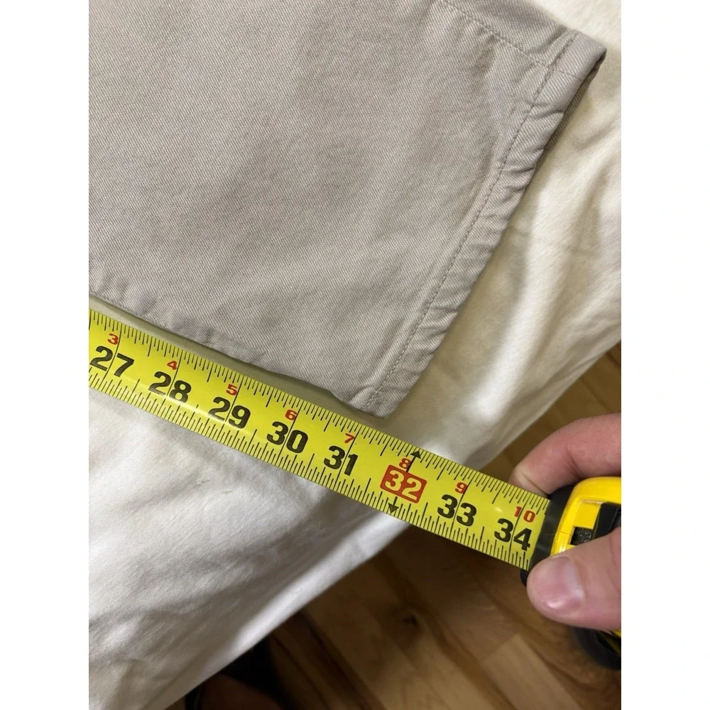 johnnie-O Hugo 5-Pocket Performance Pants Light Khaki Tan 34 x 32 ProModal